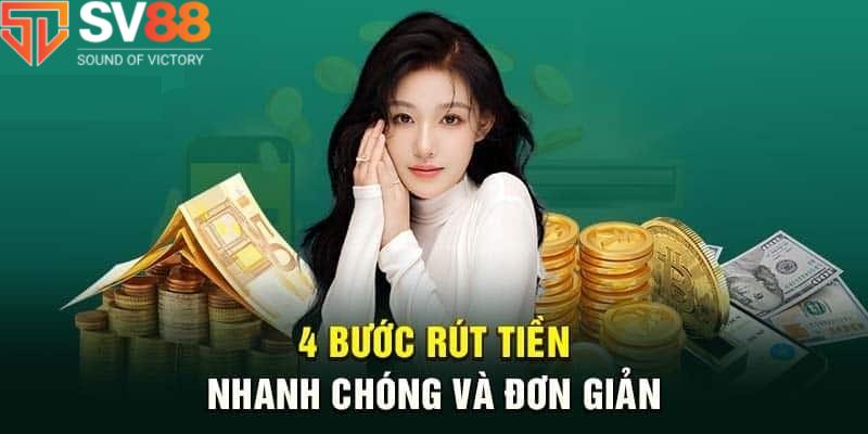 Chi tiết từng bước rút thưởng SV88